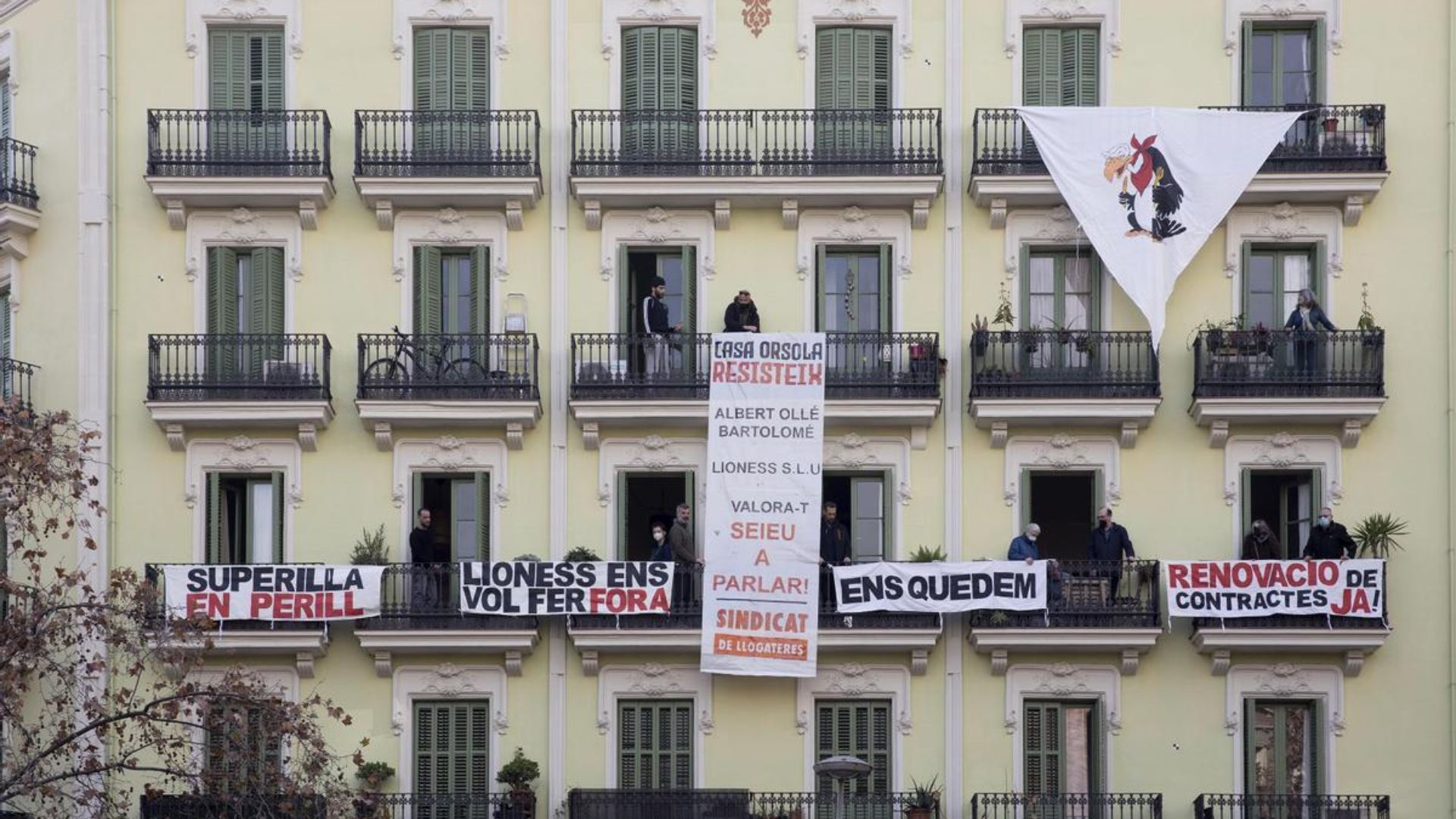 crisis de vivienda en Barcelona